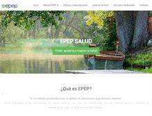 Tablet Screenshot of epepsalud.com
